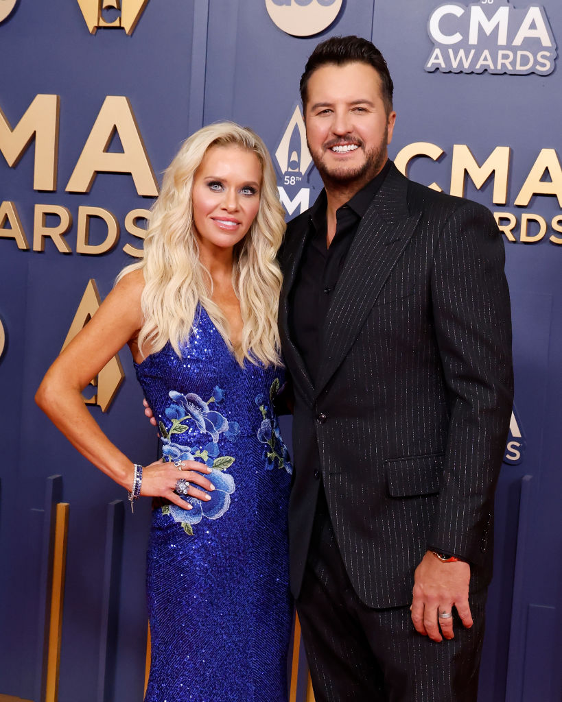 Luke Bryan and Caroline Bryan