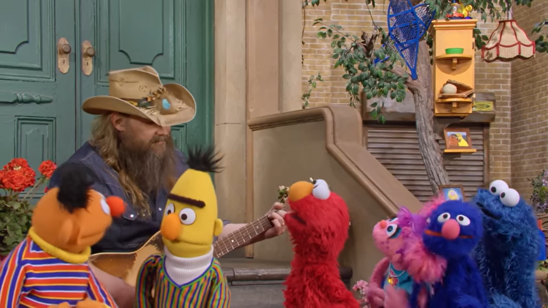 Chris Stapleton on Sesame Street